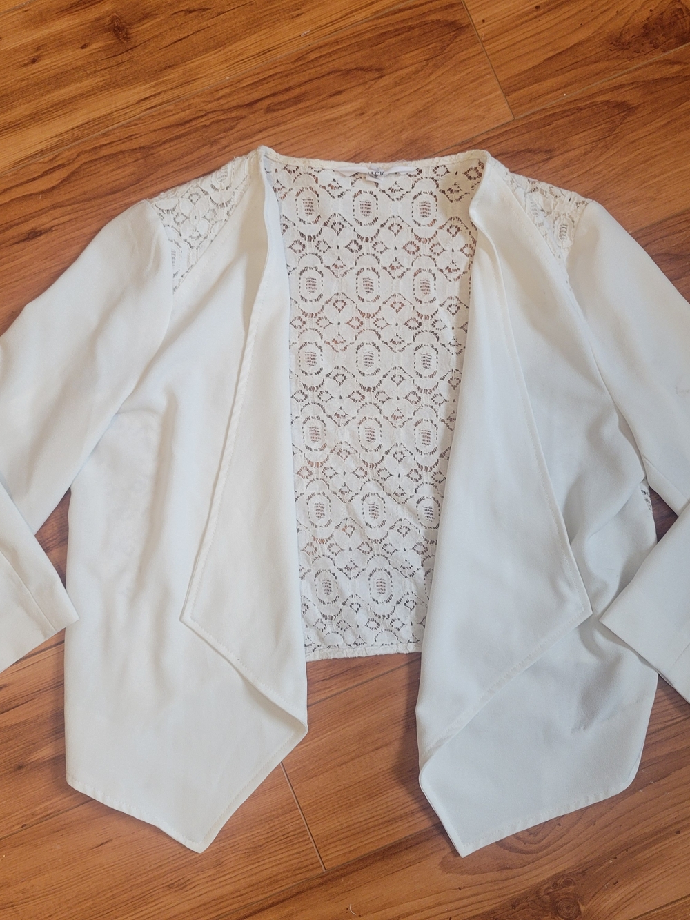 Jack Lace Open-Front Top
